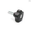 Elesa Zinc-plated steel threaded stud, with cap, VCT.50 p-M10x30-C3 VCT-p